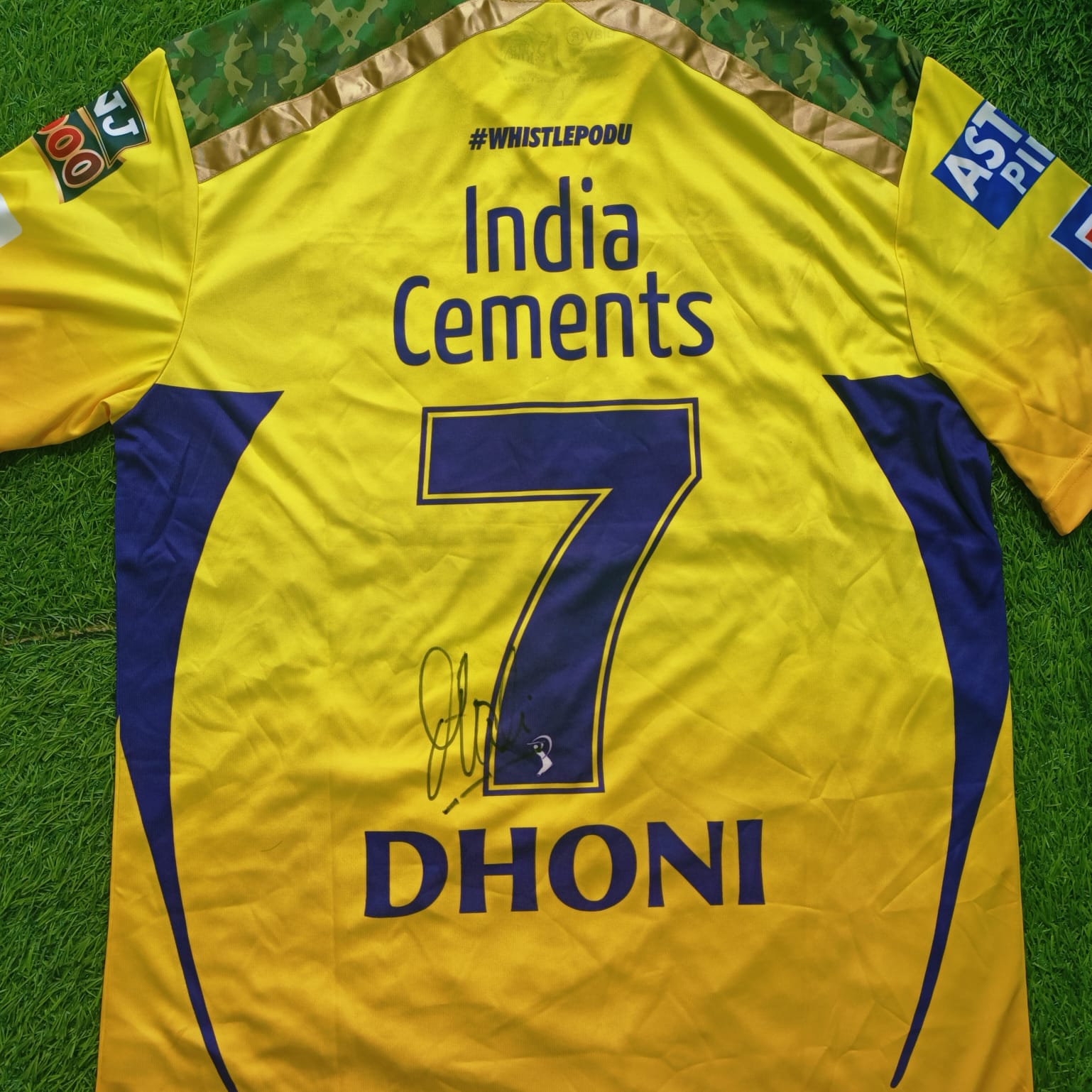 Dhoni jersey number store csk